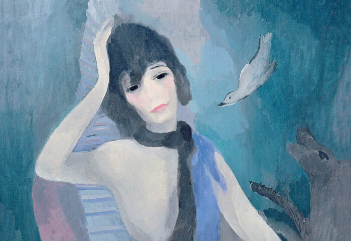 Marie Laurencin: "Retrato de la señorita Chanel" (1923), fragmento.