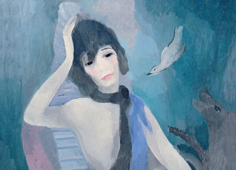 Marie Laurencin: "Retrato de la señorita Chanel" (1923), fragmento.