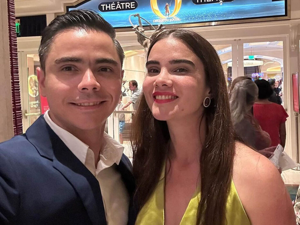 Claudia Tomás y Daniel Romero.