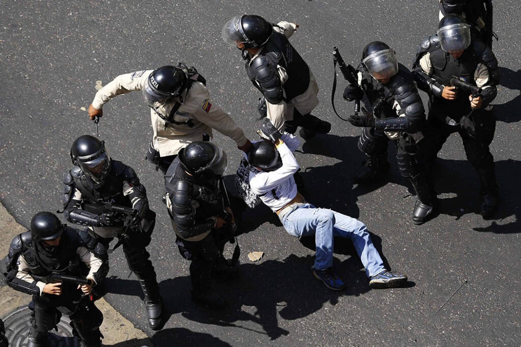 Represión a las protestas en Venezuela, 2014.