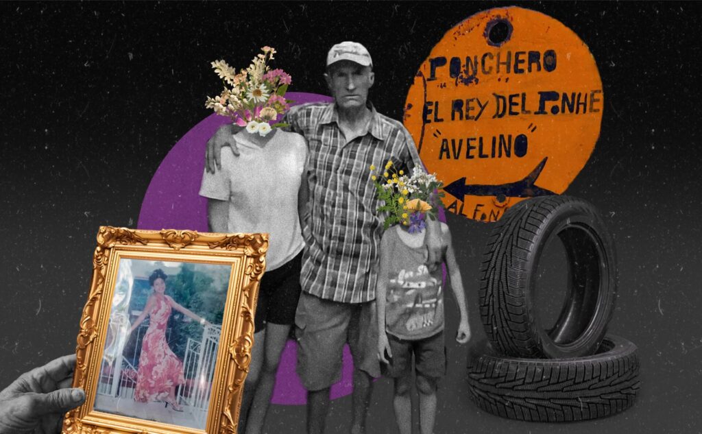 Avelino cuida de su nieto y nieta tras el feminicidio de su hija Arianny.