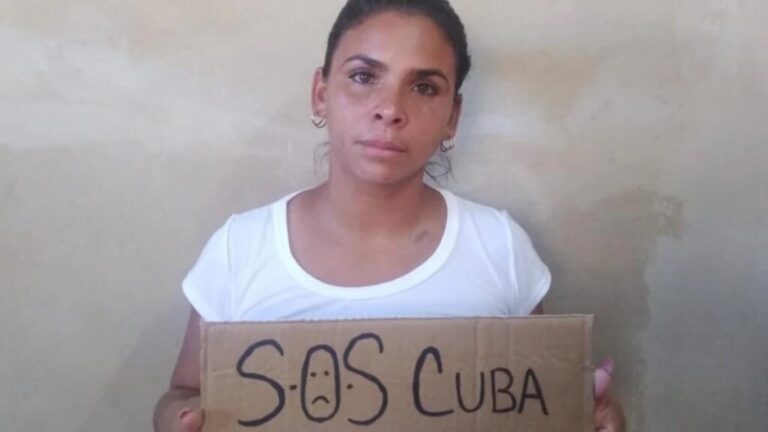 La prisionera política cubana Lizandra Góngora.