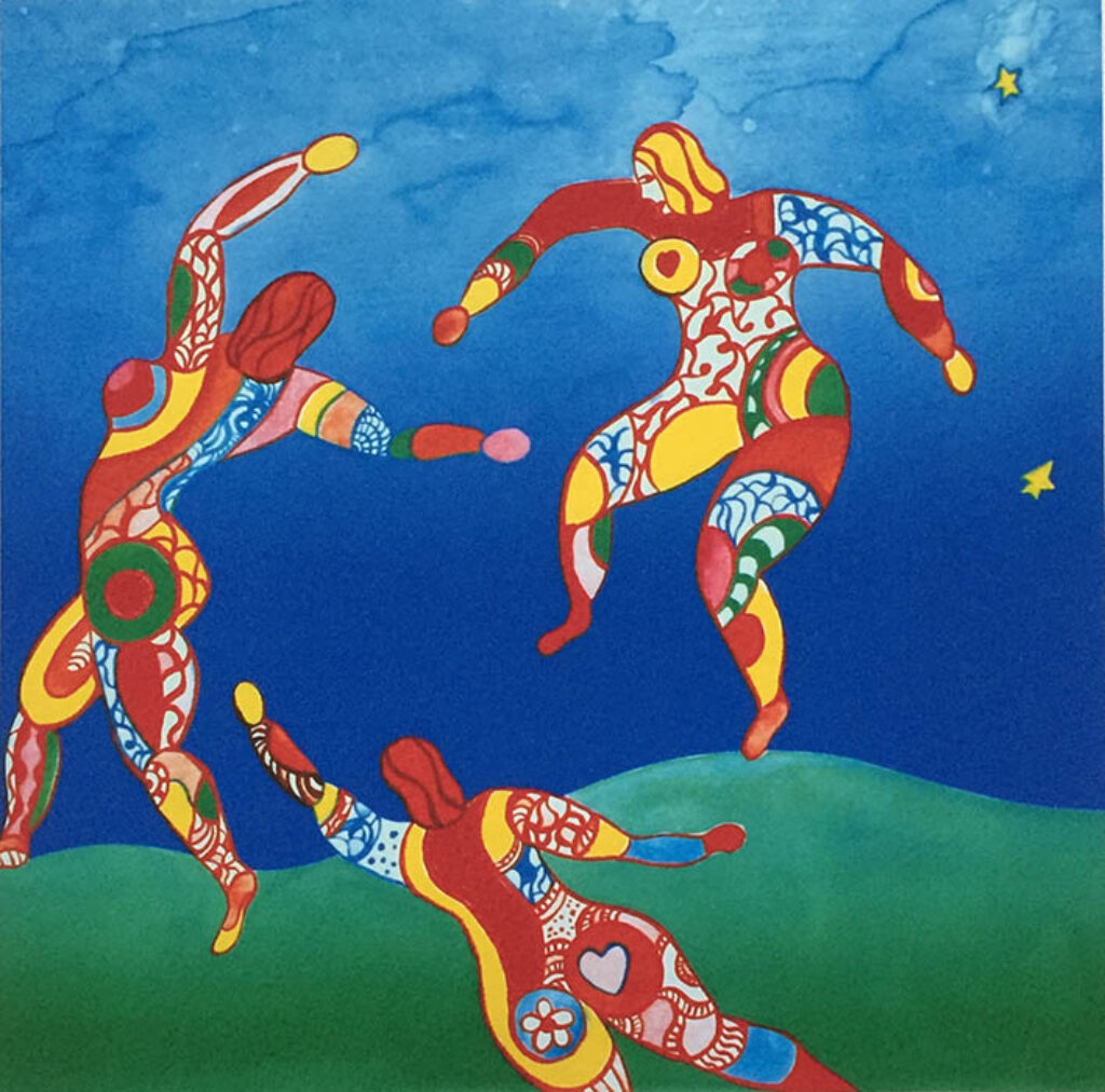 Niki de Saint Phalle: "El baile" (1993).