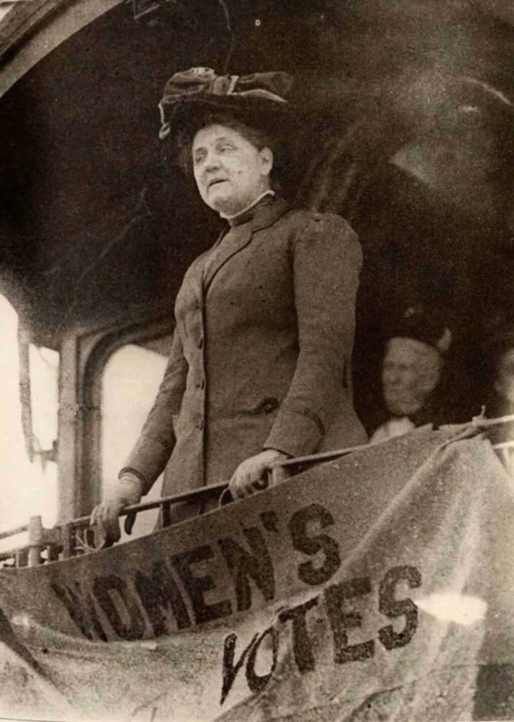 Jane Addams (1860-1935), activista por los derechos humanos, Premio Nobel de la Paz en 1931.