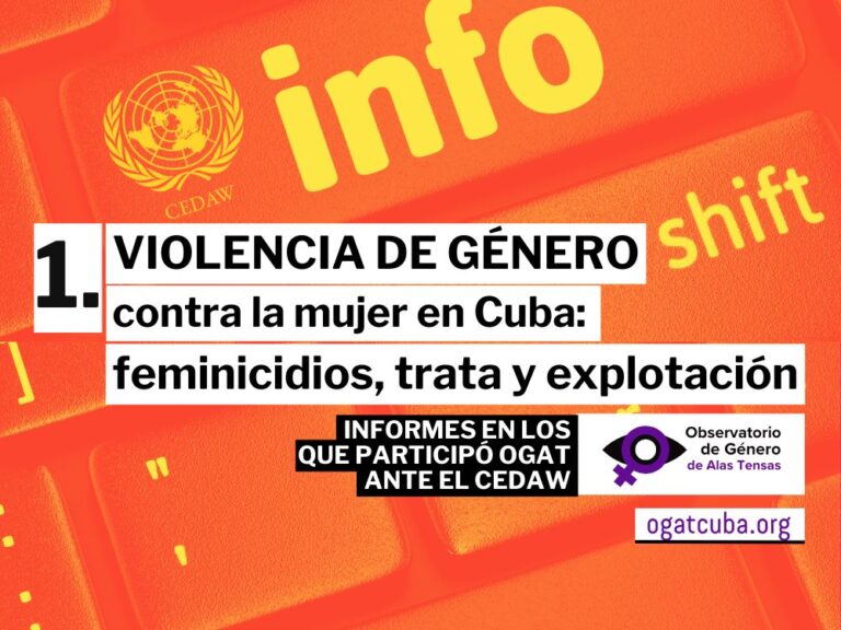 Informe 1 de OGAT en la CEDAW