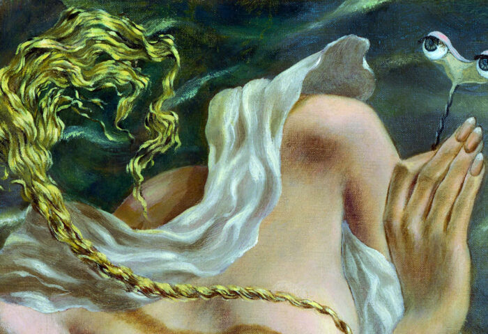 Dorothea Tanning: "Voltaje" (1942), fragmento.