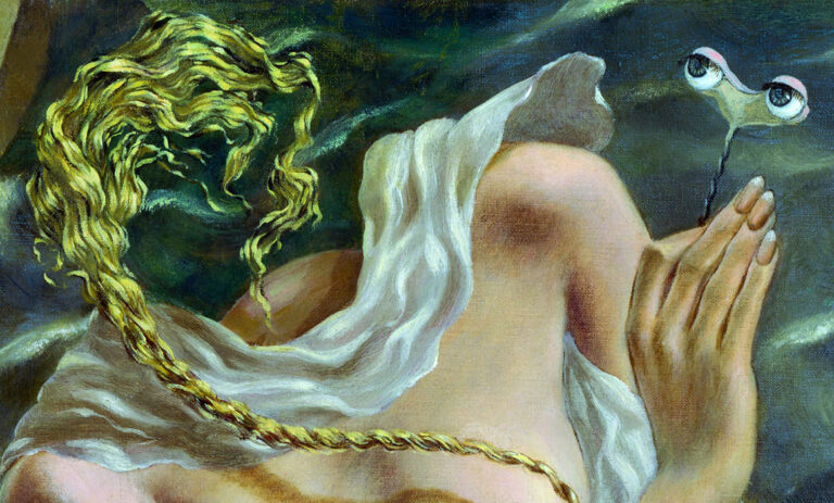 Dorothea Tanning: "Voltaje" (1942), fragmento.