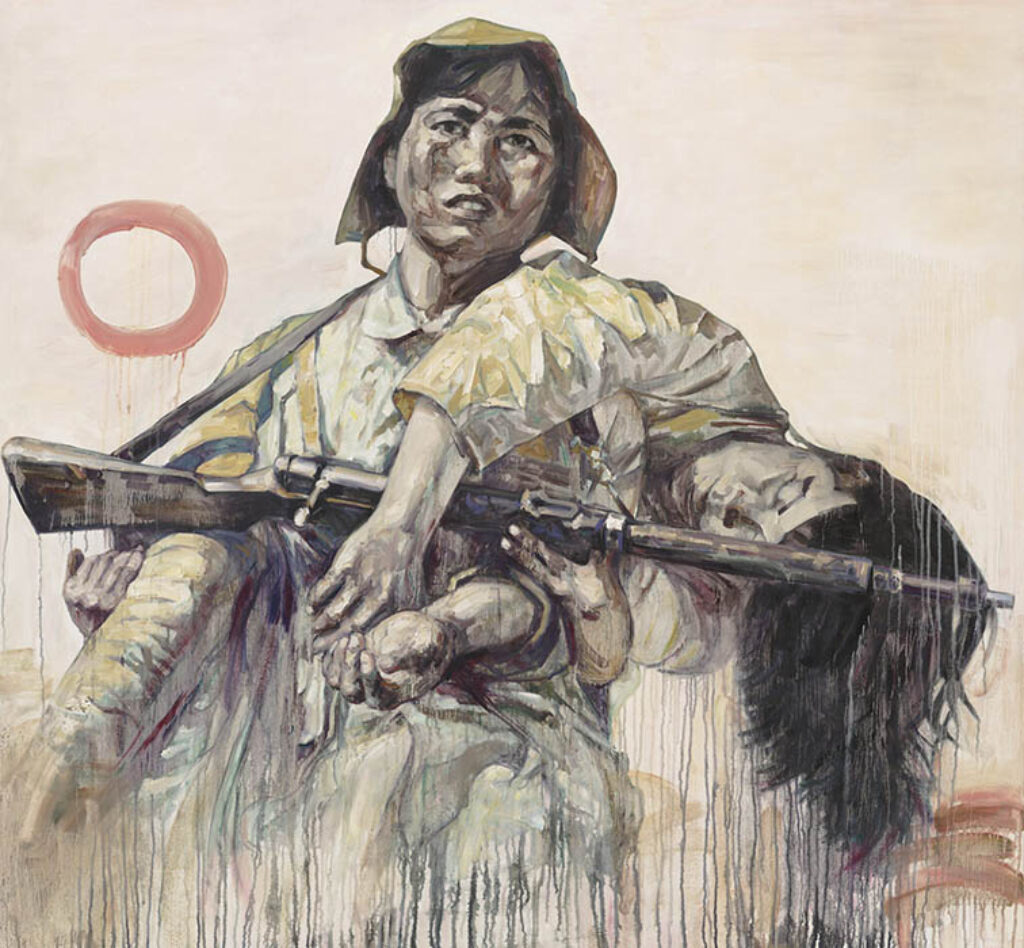 Hung Liu: "El conflicto final" (2007).