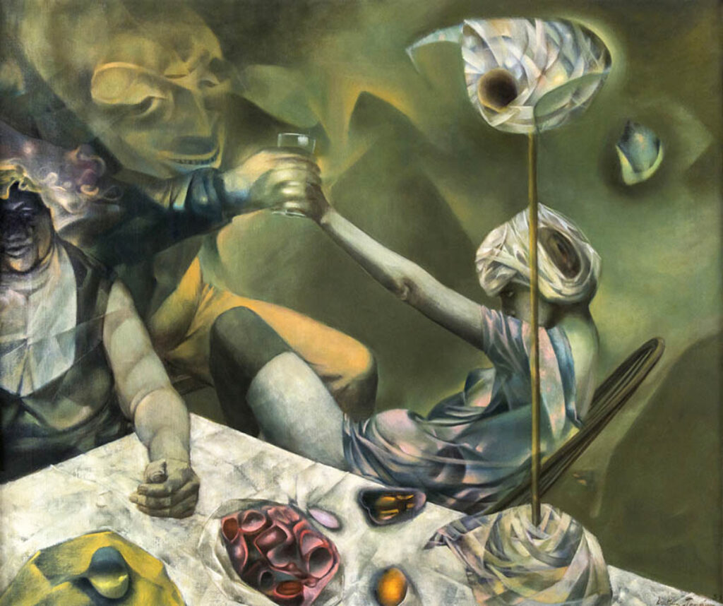 Dorothea Tanning: "Los filósofos" (1952).