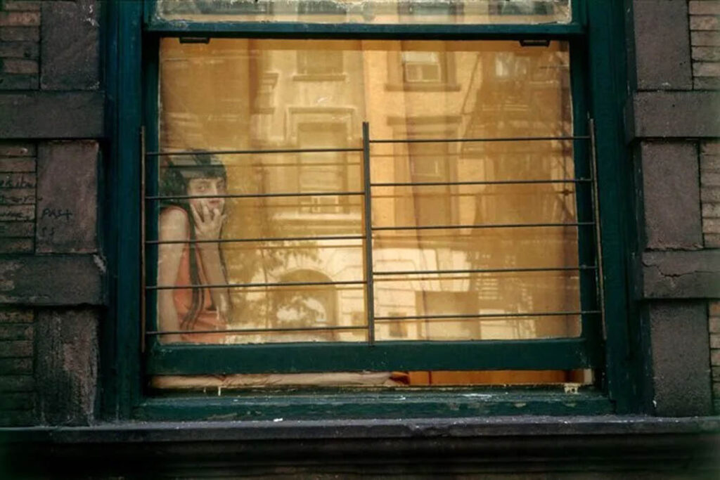 Helen Levitt: "Reflejos" (sin fecha).