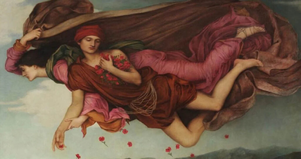 Evelyn de Morgan: "Noche y sueño" (1878).