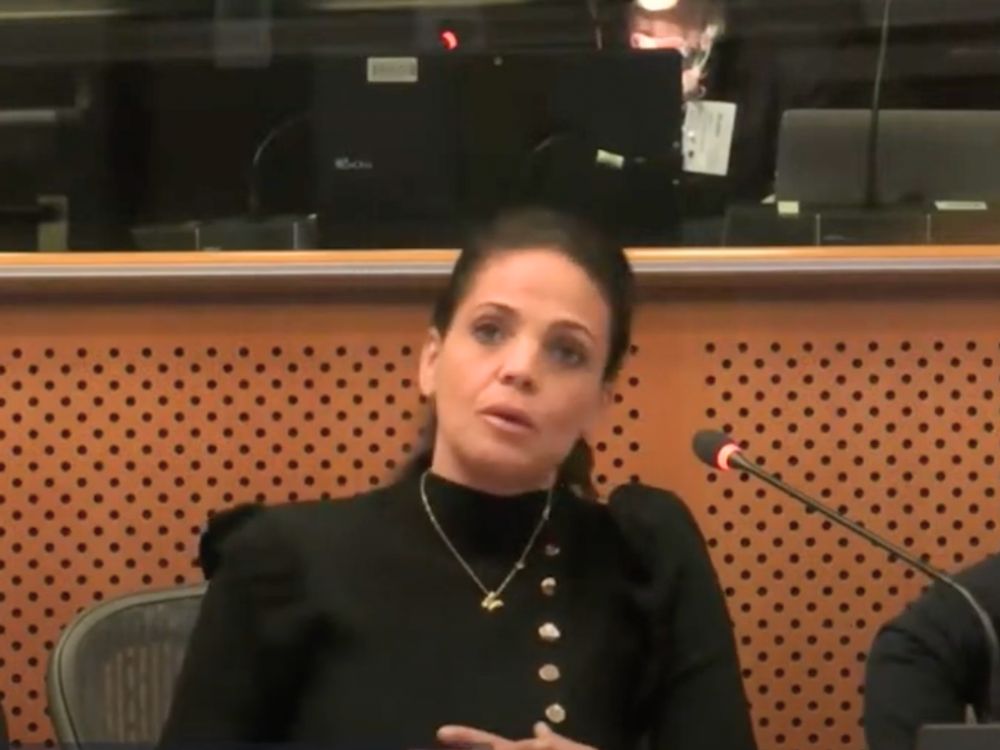 Angélica Garrido en el Senado de España: “Es tiempo de abrir la puerta que nos lleve a la libertad”