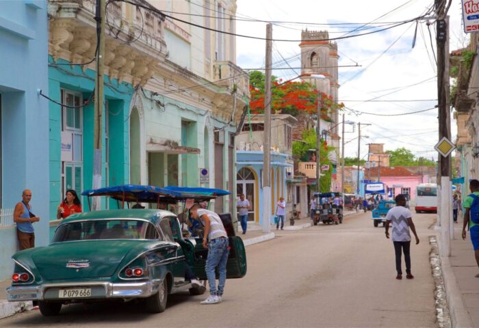 Calle de la ciudad de Santa Clara.