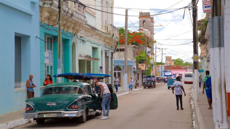 Calle de la ciudad de Santa Clara.