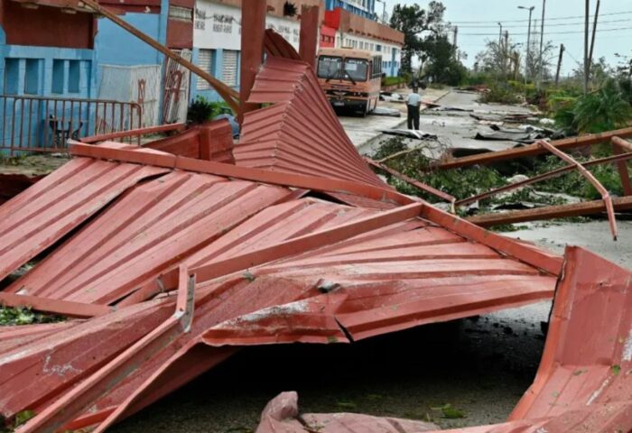 huracán rafael tras su paso por Cuba