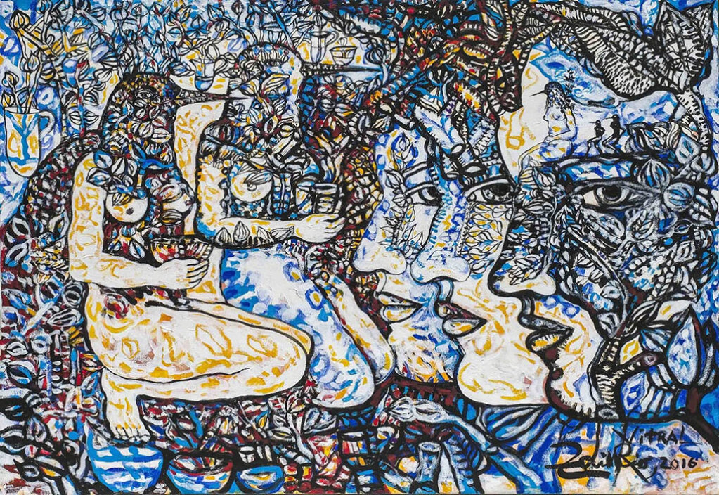 Zaida del Río: "Vitral" (2016).