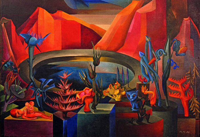 Hannah Höch: "Paisaje simbólico III" (1930), fragmento.