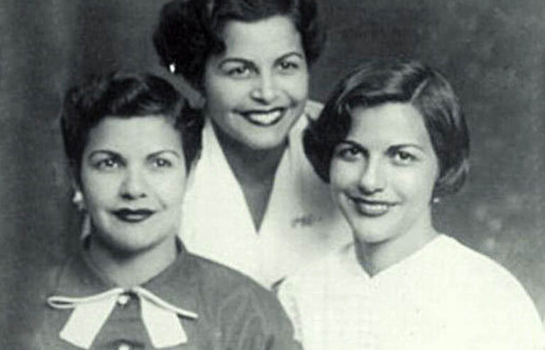 Hermanas Mirabal, víctimas de la tiranía trujillista.