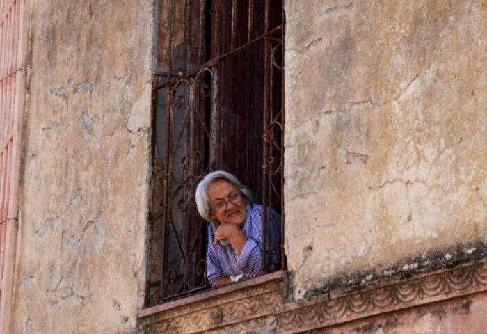 adulta mayor en Cuba