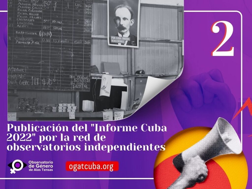 Informe Cuba 2022 por la Red de Observatorios Independientes.