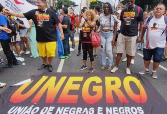 Manifestación en Brasil