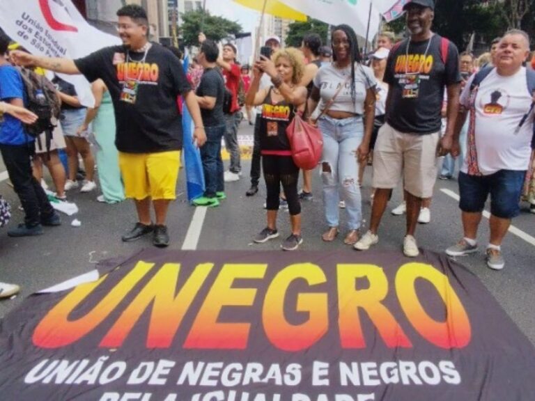 Manifestación en Brasil