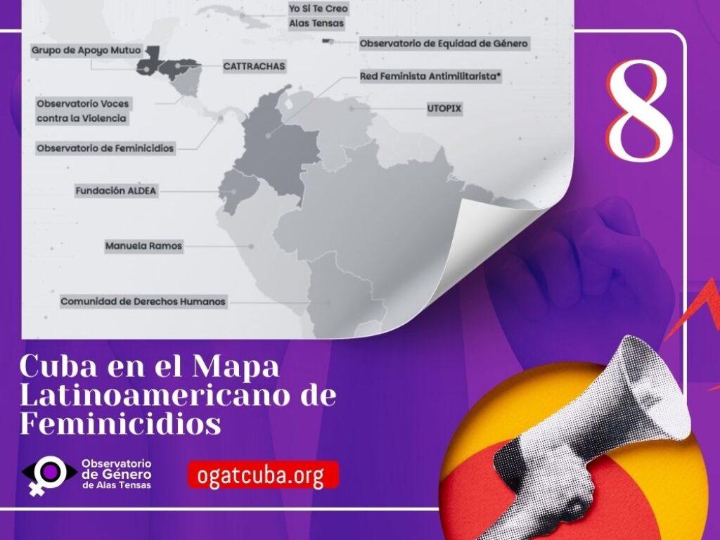 OGAT en el Mapa Latinoamericano de Feminicidios