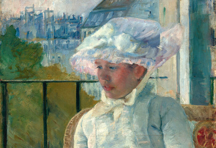 Mary Cassatt: "Joven en la ventana" (1883-1884), fragmento.