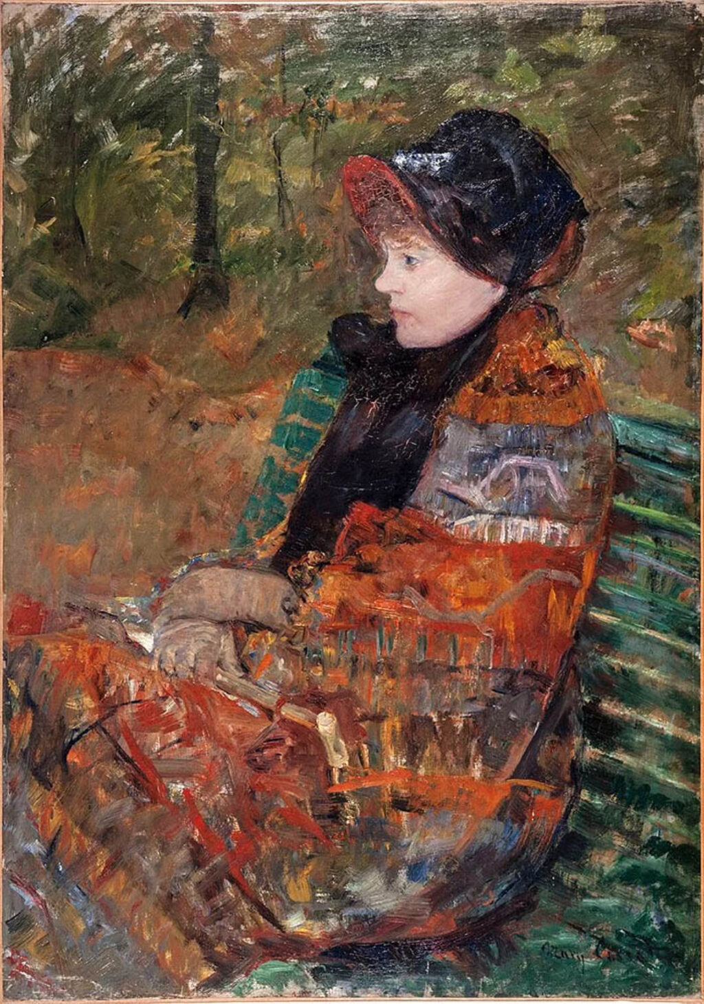 Mary Cassatt: "Otoño" (1880).