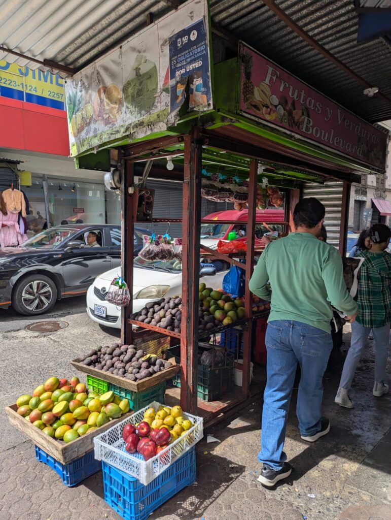 mercado en Costa Rica