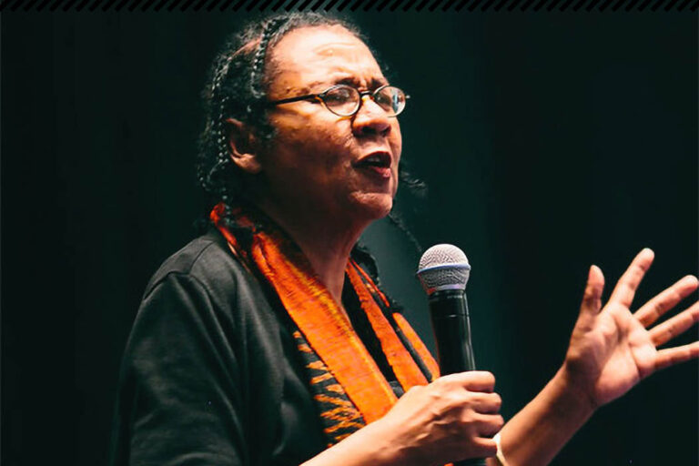 bell hooks (Kentucky, 1952-2021) escritora y afrofeminista.