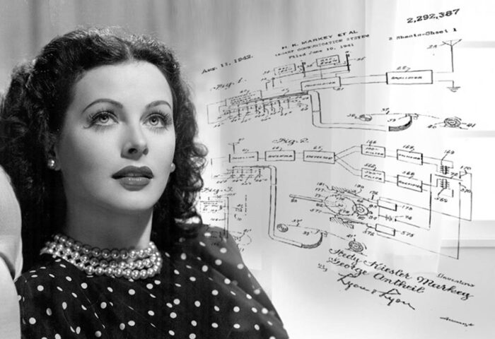 Hedy Lamarr, actriz e inventora.