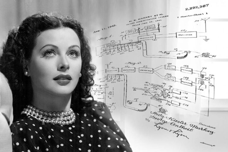 Hedy Lamarr, actriz e inventora.