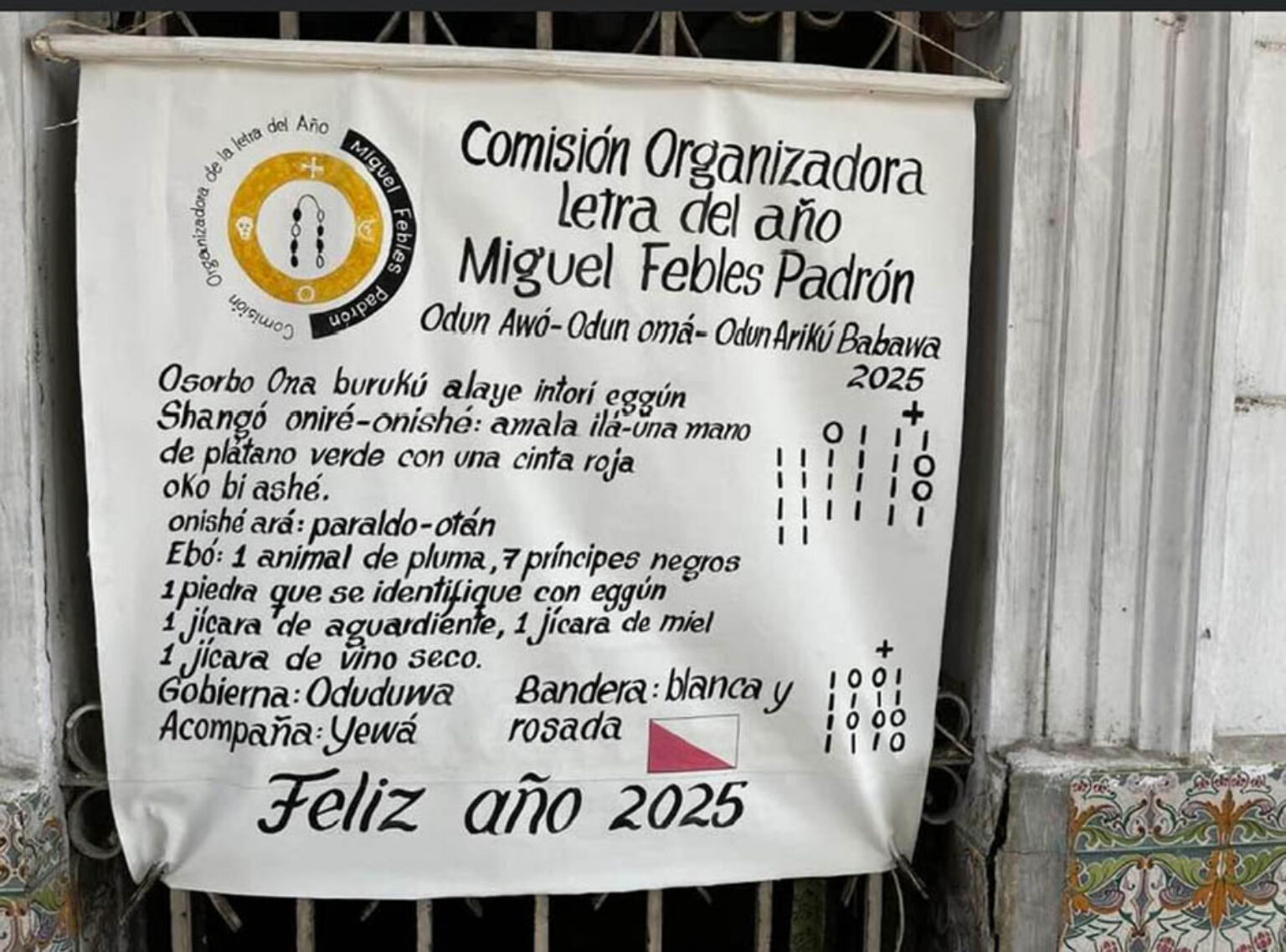 Letra del Año 2025 Miguel Febles Padrón)
