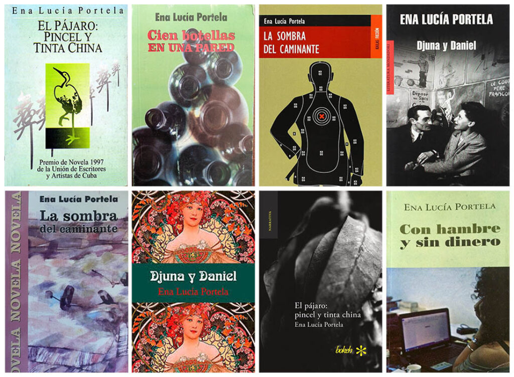 Selección de libros de Ena Lucía Portela.