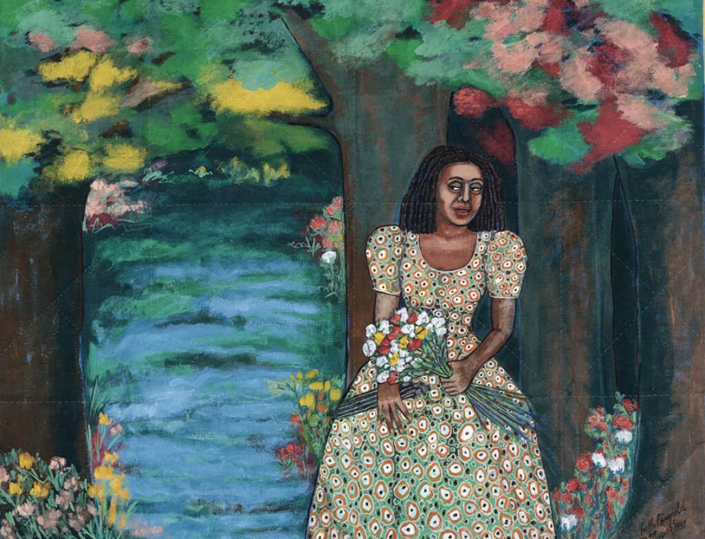 Faith Ringgold: "Escucha a los árboles" (1997), fragmento.