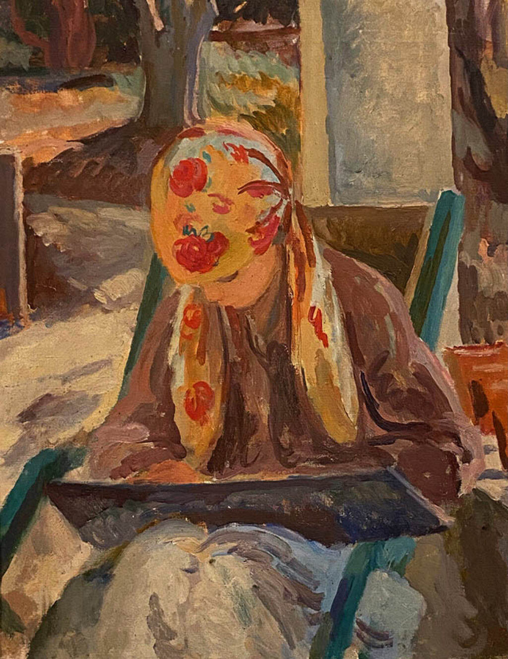 Vanessa Bell: "Niña leyendo" (1932).