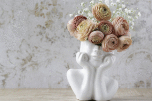 Flores en la decoración interior