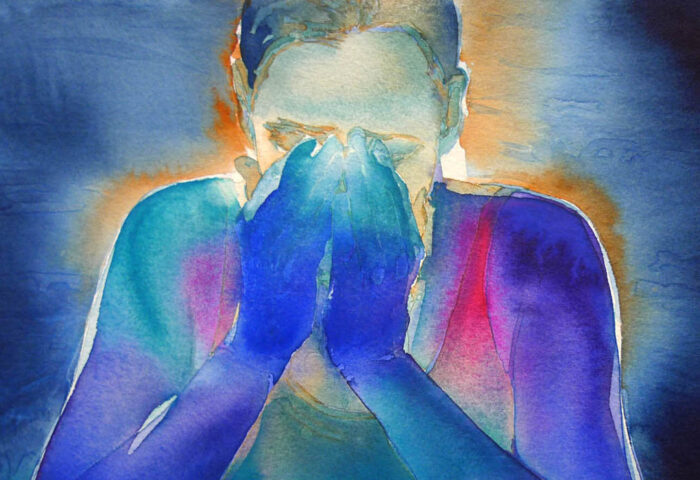 Carol Carter: "Ardor en los ojos" (2006), detalle.