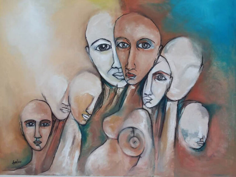 Analvis Somoza: "Miradas" (sin fecha).