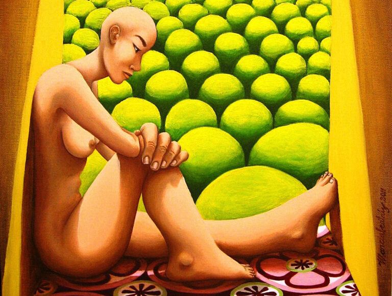 Marcia Beatriz Díaz Amador: Sin título (2017), detalle.