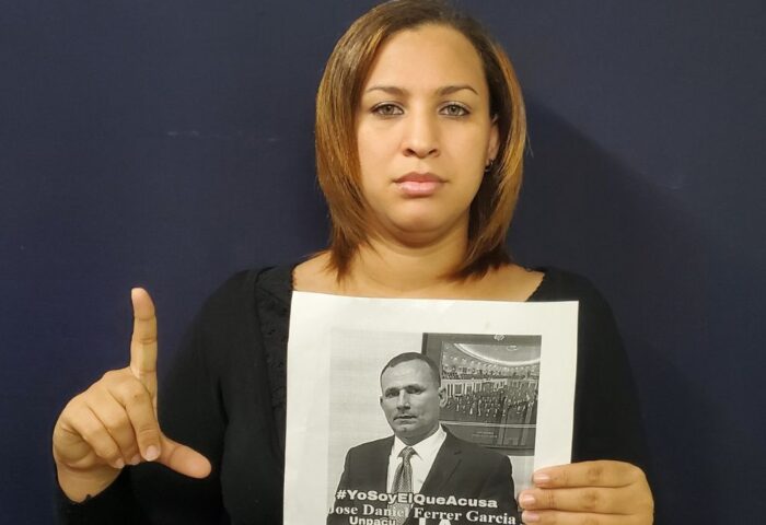 Nelva Ismarays Ortega activista cubana y esposa de José Daniel Ferrer