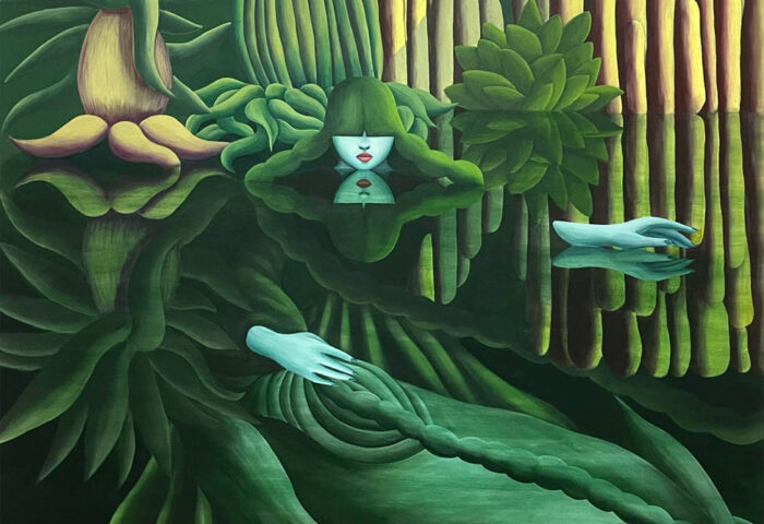 Brenda Cabrera: "El pacto" (2024), detalle.