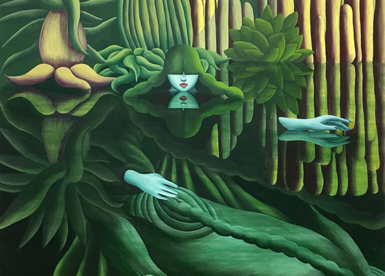 Brenda Cabrera: "El pacto" (2024), detalle.