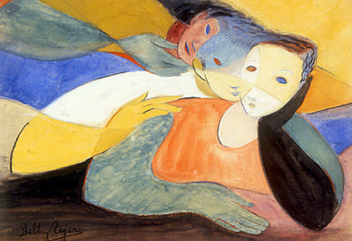 Delhy Tejero: "Fusión de figuras" (1953).