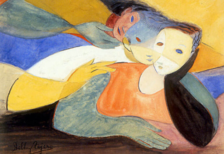 Delhy Tejero: "Fusión de figuras" (1953).