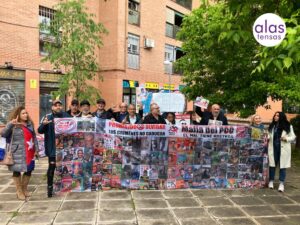 Exiliados cubanos protestan en Madrid contra presentadora de Con Filo