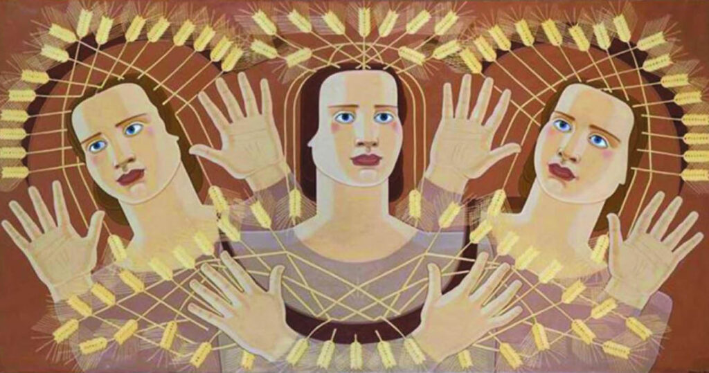 Maruja Mallo: "Canto de las espigas" (1939).