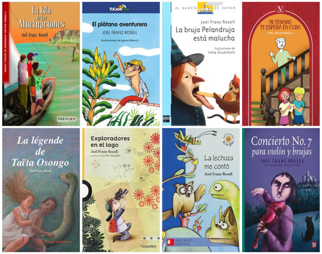 Selección de libros de Joel Franz Rosell.