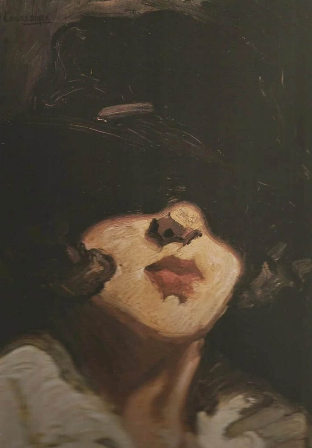 María Corredoira: "Autorretrato" (sin fecha).